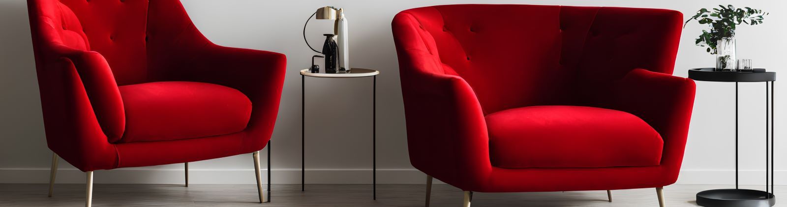 Unexpected red theory in flooring and interior design